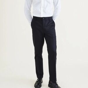 Dockers Signature Iron Free Khaki Men 32x32 Black‎ New With Tags